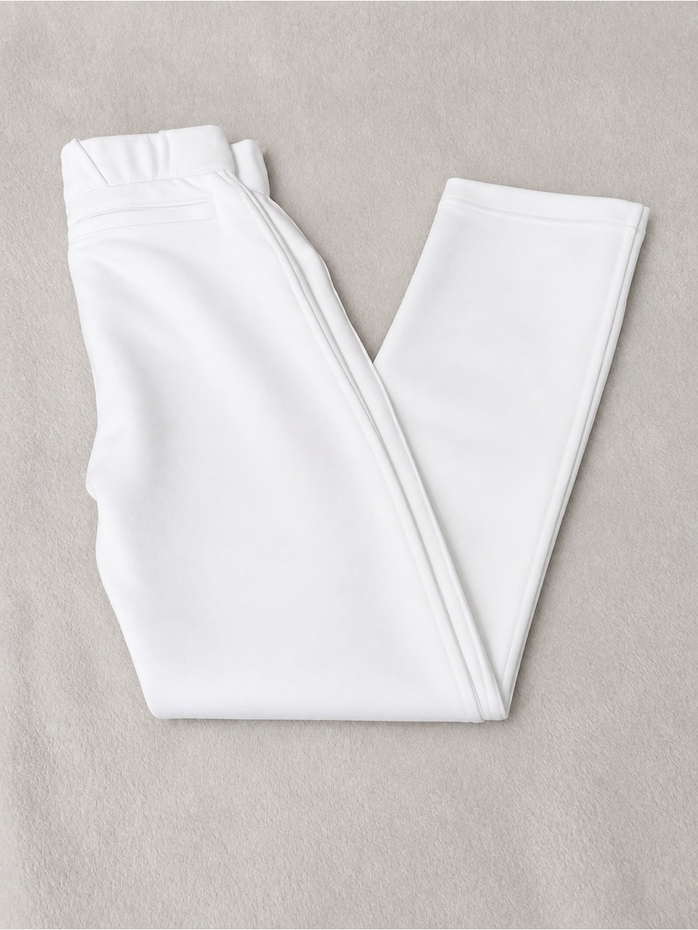 Spalding White Kids Sweatpants